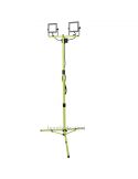 Trípode con dos focos LED de 50W con interruptor independiente 5000K EFLDTT50B50 Luceco | LeonLeds