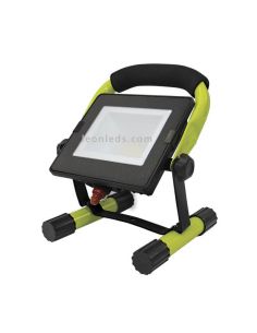 Proyector LED Portatil Ligero 10W con 1,5 Metros de Cable 5000k Luceco EFLDW10B50 | LeonLeds.com 2