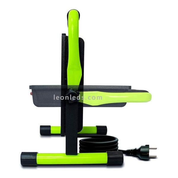 Projecteur LED portable léger 10W avec câble de 1,5 mètre 5000k EFLDW10B50 Luceco | LeonLeds.com
