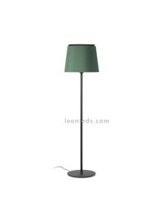 Estructura para lámpara de pie Savoy 1xE27 de Faro Barcelona| estructura metalica negra | LeonLeds Iluminación