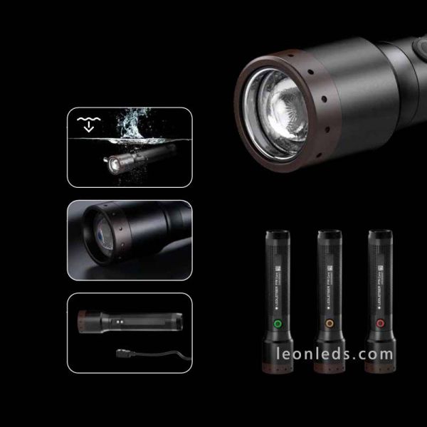 Indicador carga batería P7R Core LedLenser | LeonLeds