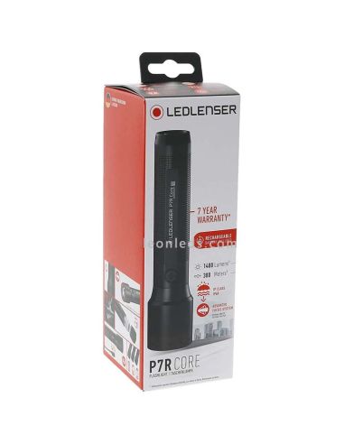 P7R Core Lampe de poche LED rechargeable 1400Lm avec zoom 502181 avec charge magnétique | leonleds