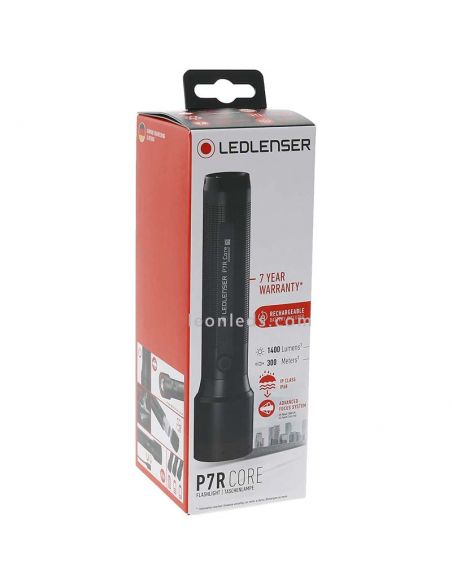 Linterna LED P7R Core recargable 1400Lm con Zoom 502181 con carga magnética | LeonLeds