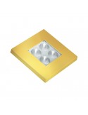 Plafonnier Intérieur pour Camion, Voiture, Van 12v 24V LED Carré Encastré Rond Trou | leonleds