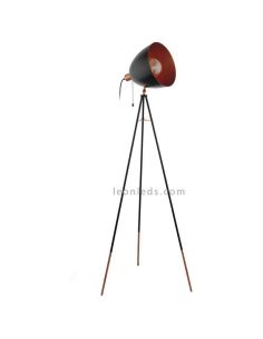 Lampadaire LED moderne Chester 1xE27 de Fabrilamp| lampadaire rétro industriel rose | Éclairage LeonLeds 2