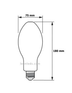 Bombilla LED E27 18W - 80W TForce Core LED Philips 75031200 |LeonLeds.com 2