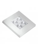 Luz de teto Interior para Caminhão, Carro, Van 12v 24V LED Quadrado Embutido Redondo Orifício | leonleds