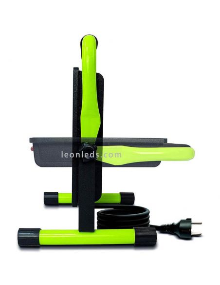 Projetor Portátil LED Potente Lateral 50W 1,5 Metros Cabo Luceco EFLDW50B50| LeonLeds.com