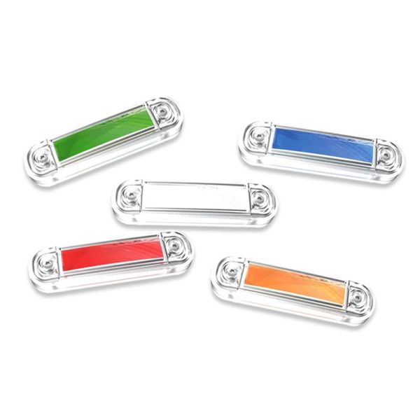 Pilotos Laterales LED Blanco, Azul, Rojo, Naranja, Verde Homologado Luces LED Camión 12V 24V | LeonLeds