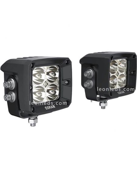 Faro de trabajo LED cuadrado 1300Lm VX80-SP LEDWL101-SP Pack 2 Unidades 4062172141970 | LeonLeds