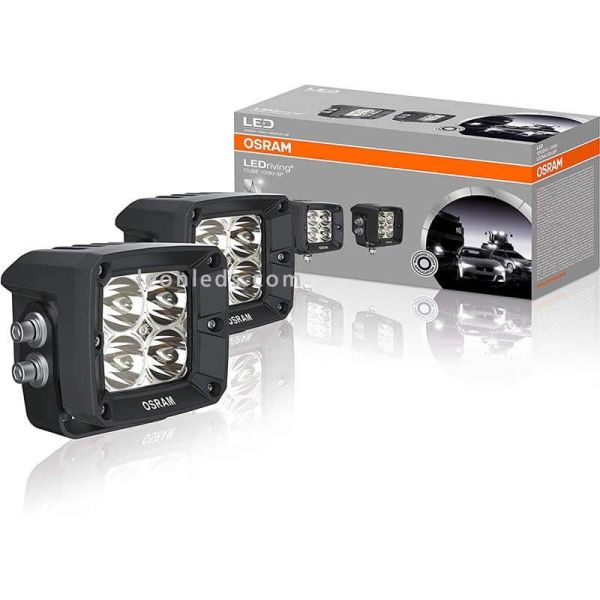 Faro de trabajo LED cuadrado 1300Lm VX80-SP LEDWL101-SP Pack 2 Unidades 4062172141970 | LeonLeds