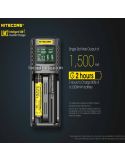 Carregador universal com visor LCD UM2 com 2 compartimentos Nitecore UM2 | leonleds