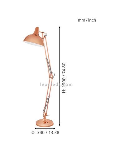 Lampe articulé moderne Borgillio 1xE27