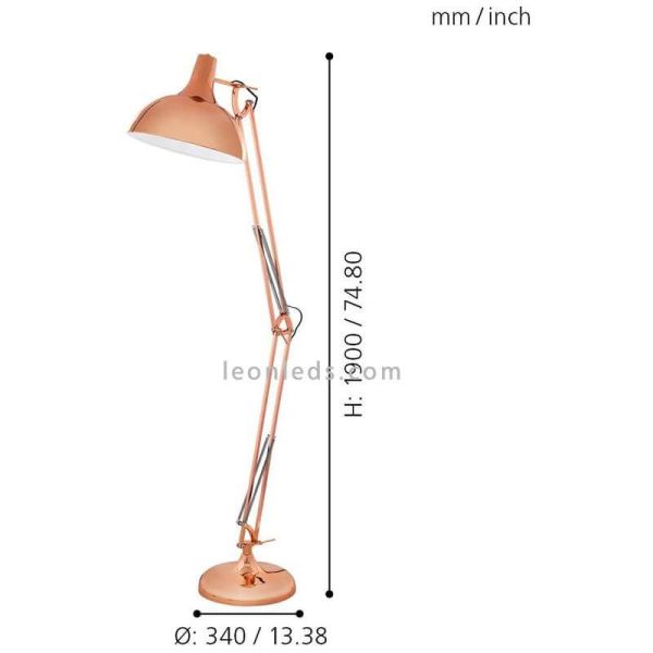 Lampe articulé moderne Borgillio 1xE27