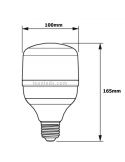 Medidas Bombilla E27 LED 30W - 55W TrueForce Core HB Philips 78097500 | LeonLeds