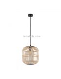Lampe Bordesley en bois|Eglo Lighting | Éclairage LeonLeds