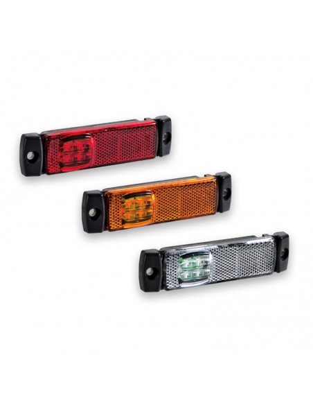 Feux de Position Latéraux LED LED 12V 24V Blanc Rouge Orange Ftistom FT018 FT-018 | leonleds