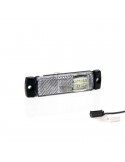 Piloto Lateral Galibo LED Ambar, Rojo y Blanco para superficie conector QS075 Remolque Camión Fristom FT018 Con conector | LeonL