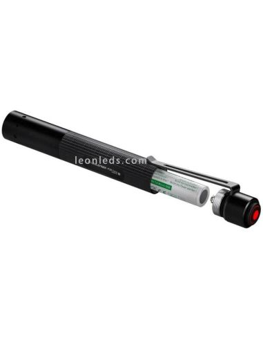 P2R Núcleo Caneta LED Recarregável Lanterna com Zoom 120Lm Led Lenser | Leon Iluminação LED