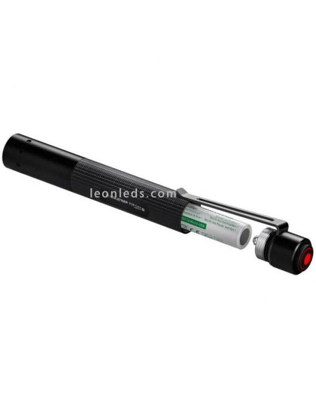 Lampe de poche stylo LED rechargeable P2R Core avec zoom 120Lm Led Lenser | Éclairage LeonLeds