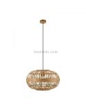 Lámpara de techo Amsfield de madera|Eglo Lighting | LeonLeds Iluminación