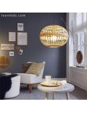 Lámpara de fibras naturales Amsfield|Eglo Lighting | LeonLeds Iluminación