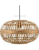 Lampe en bambou Amsfield |Eglo Lighting | Éclairage LeonLeds