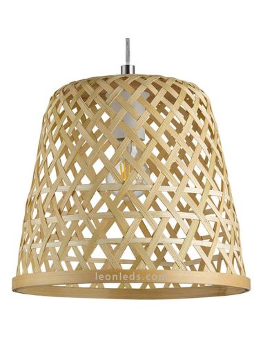Lámpara Kirkcolm natural pantalla|Eglo Lighting | LeonLeds Iluminación