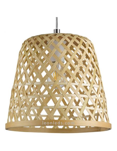 Lámpara Kirkcolm natural pantalla|Eglo Lighting | LeonLeds Iluminación