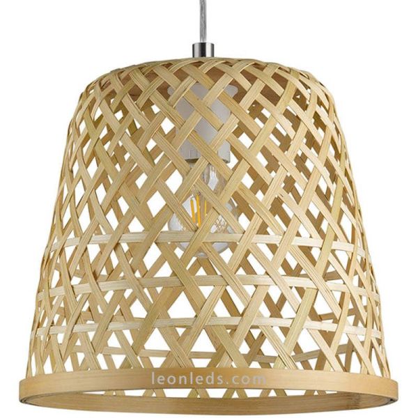 Lámpara Kirkcolm natural pantalla|Eglo Lighting | LeonLeds Iluminación