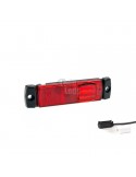 Piloto Lateral Galibo LED Ambar, Rojo y Blanco para superficie conector QS075 Remolque Camión Fristom FT018 Con conector | LeonL