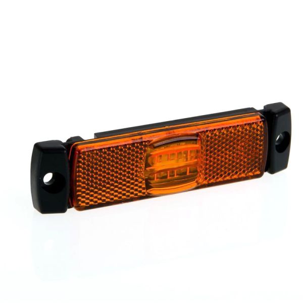 Feu de gabarit latéral LED 12v 24v camion remorque baignoire voiture Ambre Blanc rouge Réfléchissant | leonleds