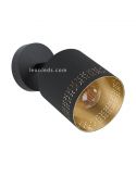 Aplique de pared LED negro Esteperra 1xE271xE27| Aplique vintage de techo de Eglo Iluminación | LeonLeds Iluminación
