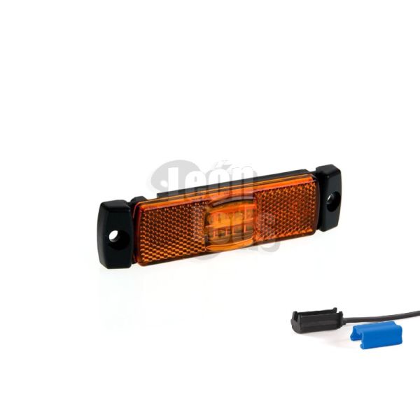 Luces Pilotos Laterales LED de Galibo Blanco Naranja Roja Con conector Fristom FT017 FT-017 | LeonLeds