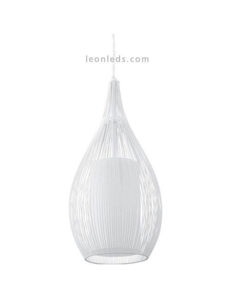 Luminária de teto LED moderna Razoni 3xE27 | Luminária de teto em aço branco da Eglo Iluminación | Leon Iluminação LED