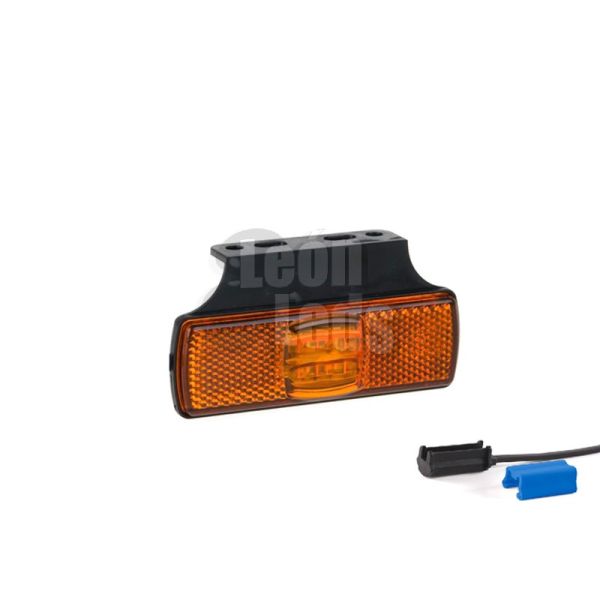 Feu de position ou de jauge LED et réfléchissant avec support pour remorque de camion avec connecteur | leonleds