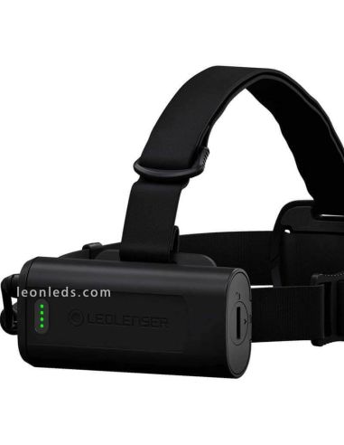 Frontal LED potente H19R Core 3500Lm IP67 recargable y con zoom 502124 | LeonLeds Iluminación