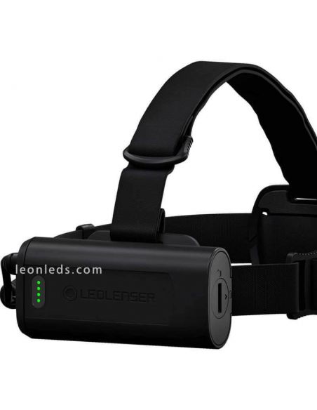 Frontal LED potente H19R Core 3500Lm IP67 recargable y con zoom 502124 | LeonLeds Iluminación