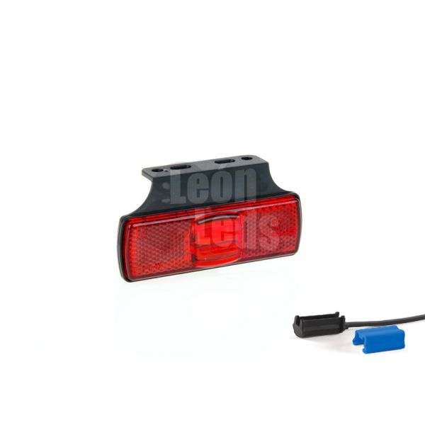 Feu de position ou de jauge LED et réfléchissant avec support pour remorque de camion avec connecteur | leonleds