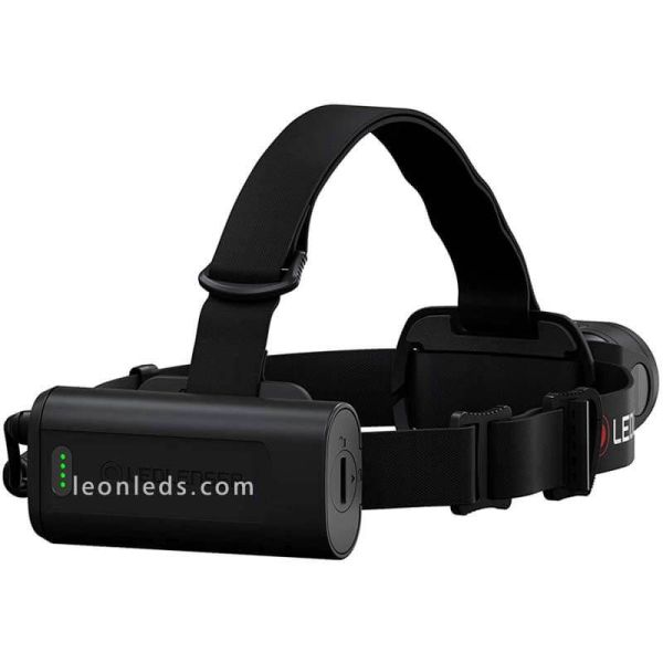 Frontal LED potente H19R Core 3500Lm IP67 recargable y con zoom 502124 | LeonLeds Iluminación