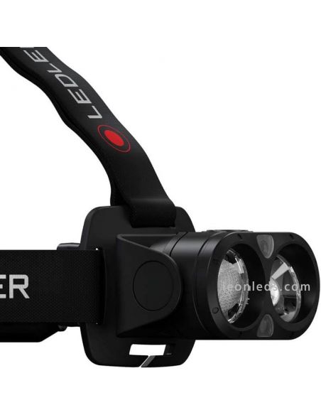 H19R Núcleo 3500Lm IP67 recarregável e potente farol LED com zoom 502124 | Leon Iluminação LED