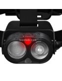 Frontal LED potente H19R Core 3500Lm IP67 recargable y con zoom 502124 luz roja | LeonLeds Iluminación