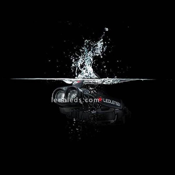 Frontal LED potente H19R Core 3500Lm IP67 recargable y con zoom 502124 IP68 | LeonLeds Iluminación