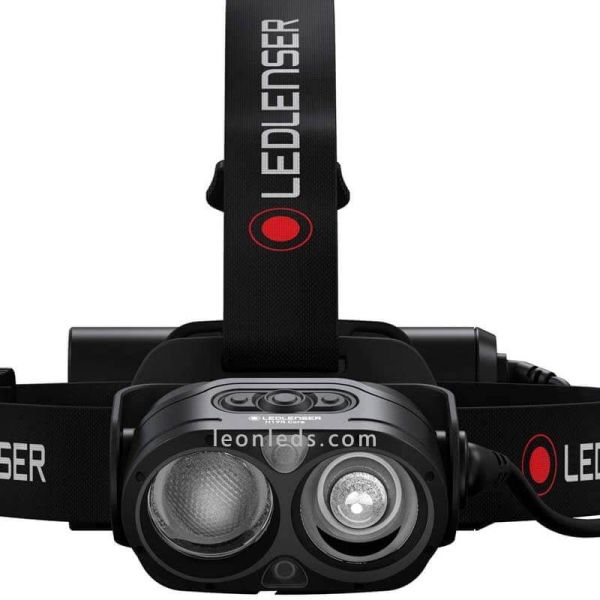 Frontal LED potente H19R Core 3500Lm IP67 recargable y con zoom 502124 IP68 | LeonLeds Iluminación
