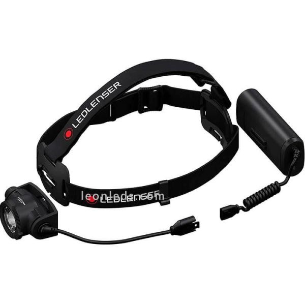 Linterna LED de cabeza potente H15R Core 2500Lm IP67 recargable y con zoom 502123 LedLenser | LeonLeds Iluminación