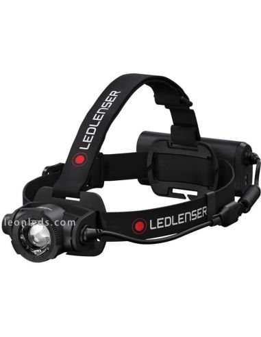 Linterna LED de cabeza potente H15R Core 2500Lm IP67 recargable y con zoom 502123 LedLenser | LeonLeds Iluminación
