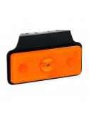 Medidor de luz lateral LED Branco, Laranja, Vermelho Fristom MD013 MD-013 Refletivo retangular | leonleds