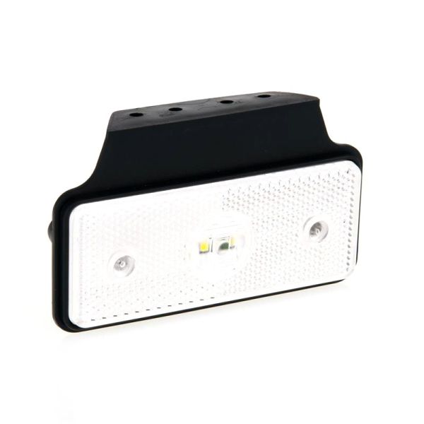 Medidor de luz lateral LED Branco, Laranja, Vermelho Fristom MD013 MD-013 Refletivo retangular | leonleds