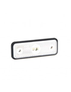 Piloto Lateral delantero o trasero LED y reflectante con soporte Fristom FT004 LED Rectangular | LeonLeds 2