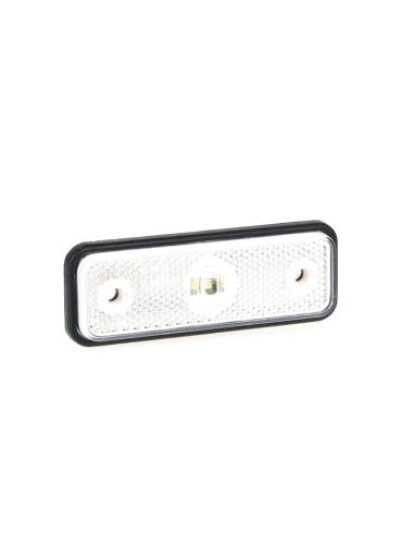 Piloto Lateral delantero o trasero LED y reflectante con soporte Fristom FT004 LED Rectangular | LeonLeds
